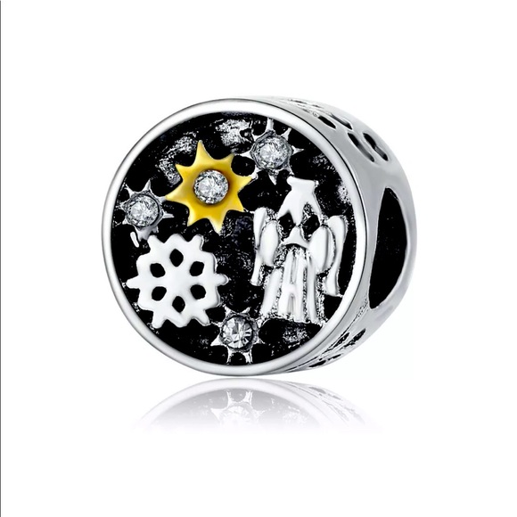 Pink Magnolia Jewelry - New 925-Charm Bead Fit Original Pandora Bracelet